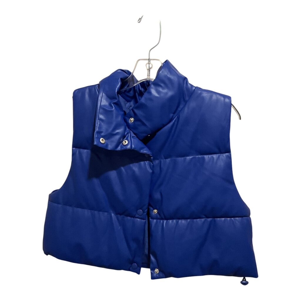 Love Tree (Large) Blue Pleated Midi Vest