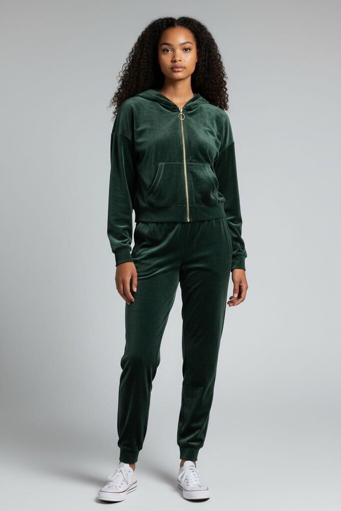 Truth (Small) Two Piece Velour Pant Suit