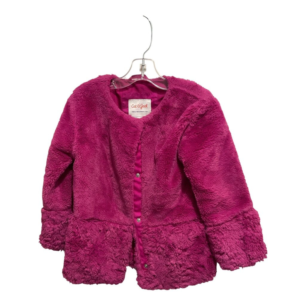 Cat and Jack (5t) Purple Sherpa Coat