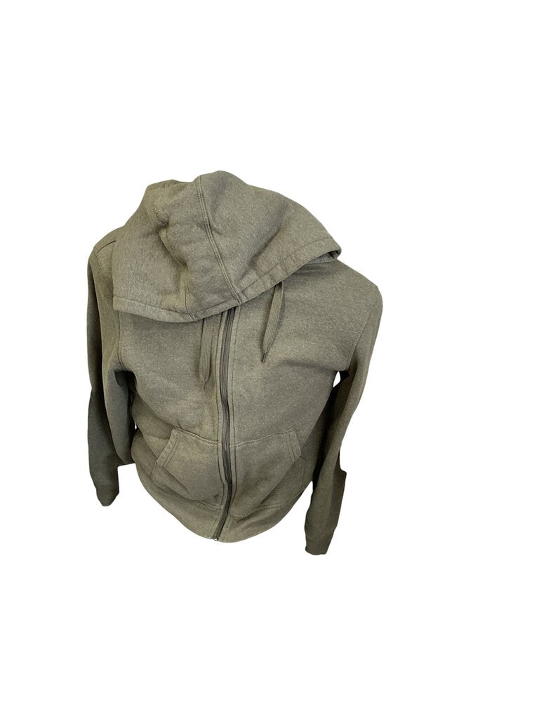 Amazon Essentials (Small) Grey Zippered Hoodie w/Sherpa Lining