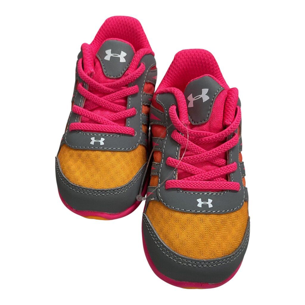 UnderArmour (4.5) PINK & GRAY GIRLS SHOE