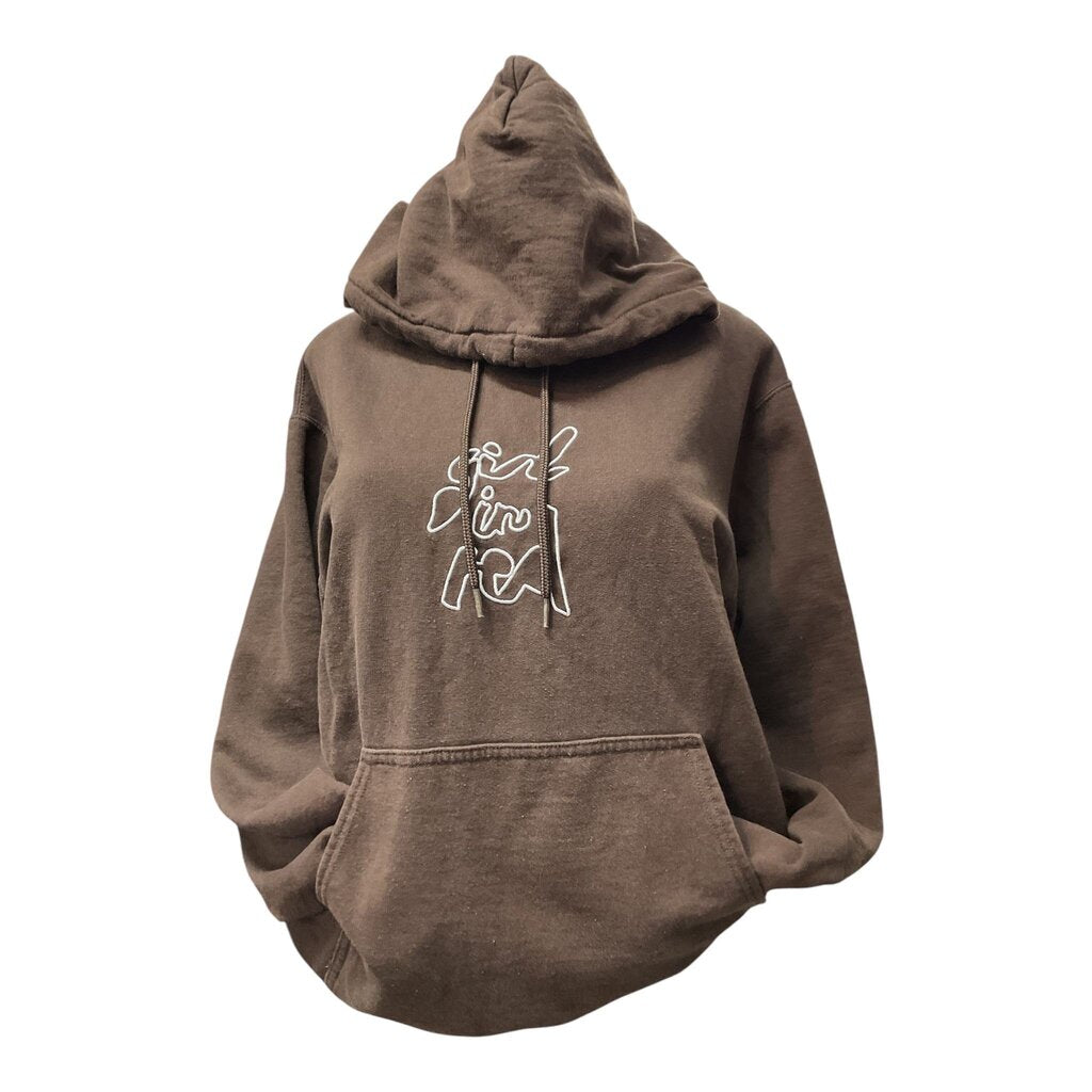 Port Company (Med) Brown Girl In Red Hoodie