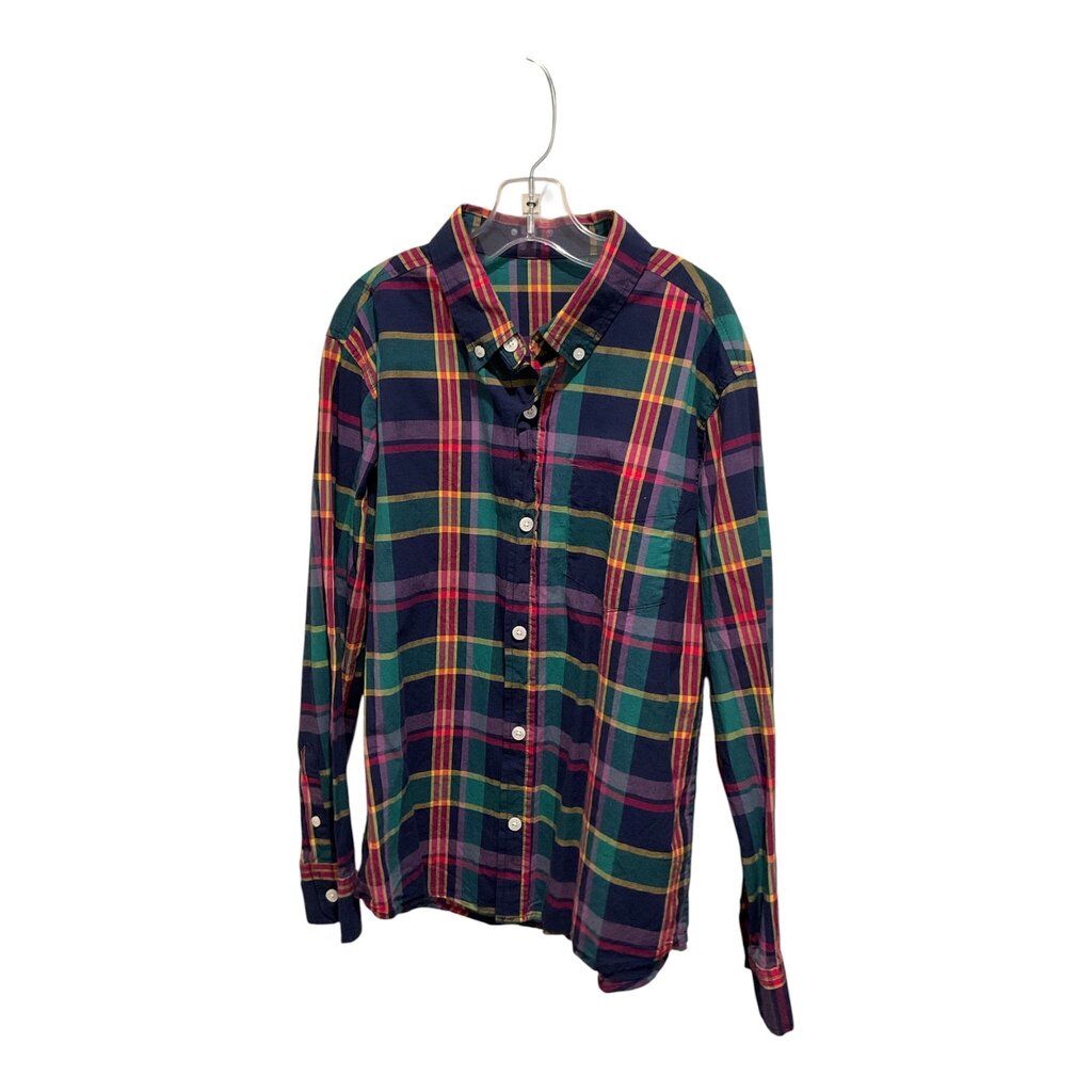 Purple Plaid (10-12) Boys LS