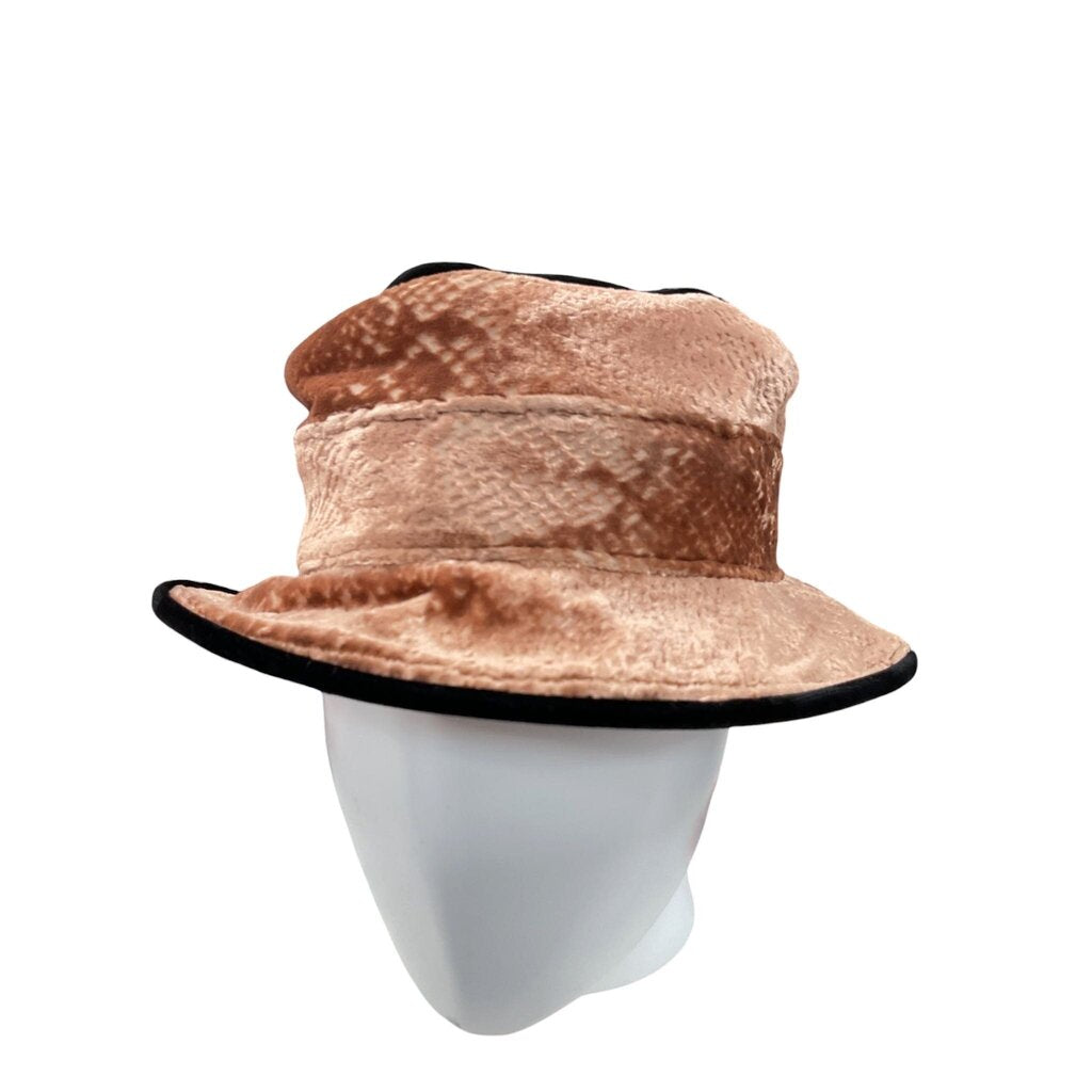 Hattitude Tan Suede Bucket Hat
