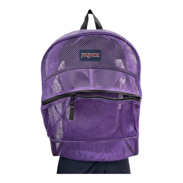Jansport Purple Mesh Bookbag