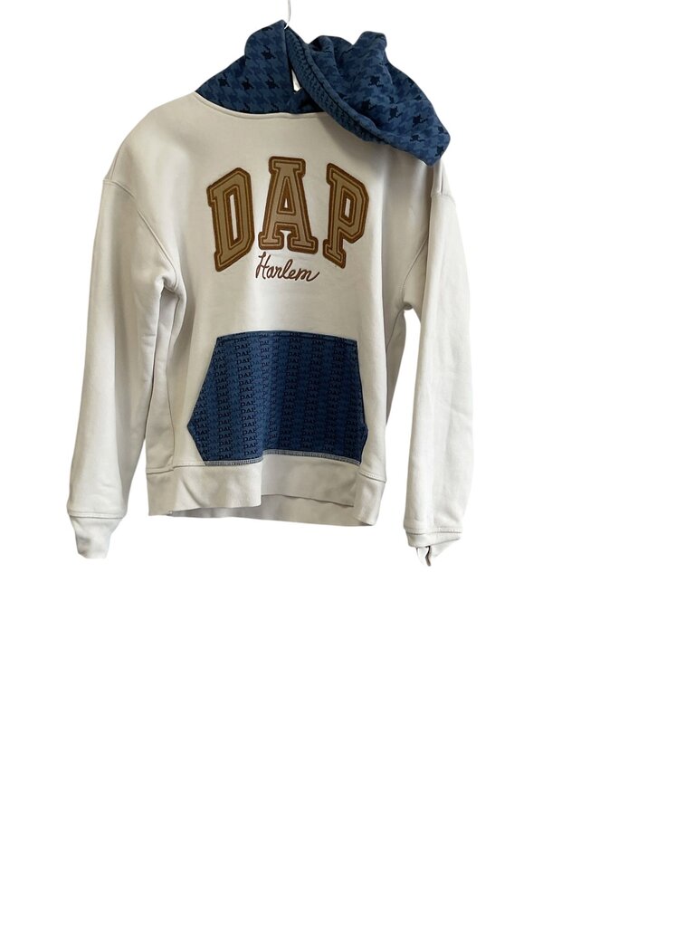 DAP Harlem (XL) Blue and White w/tan Hoodie