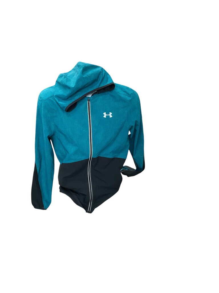 Underarmour (XS) Fitted Run Jacket Teal and Black
