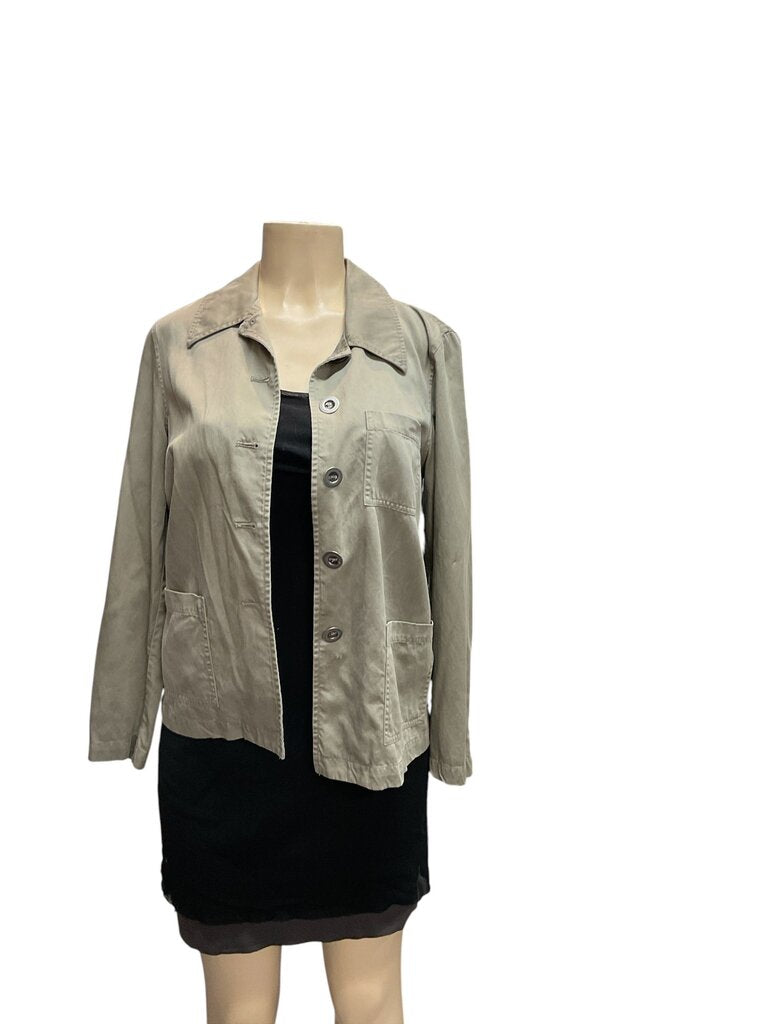 Sigrid Olsen (Med P) Khaki Jacket