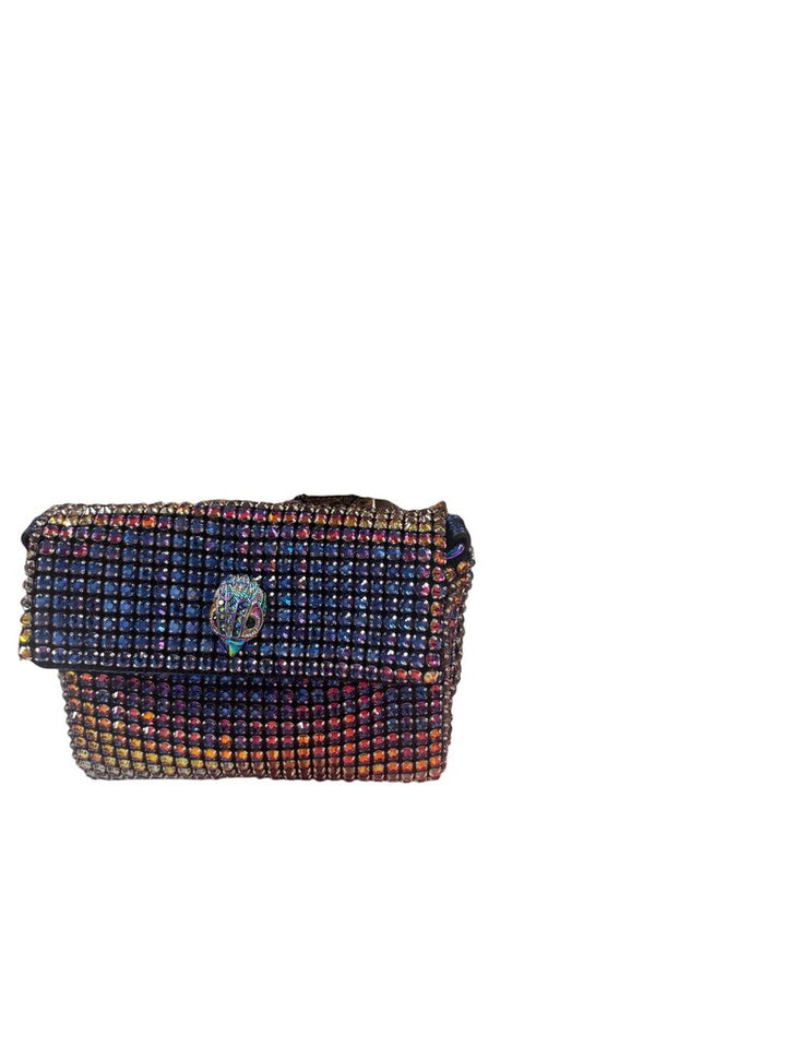 Kurt Geiger London Mini Party Crossbody Bag Iridescent Crystal Embellishment