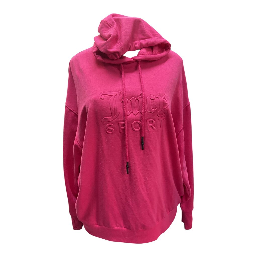 Juicy Couture (Large) Pink Hoodie w/Bubble Letters