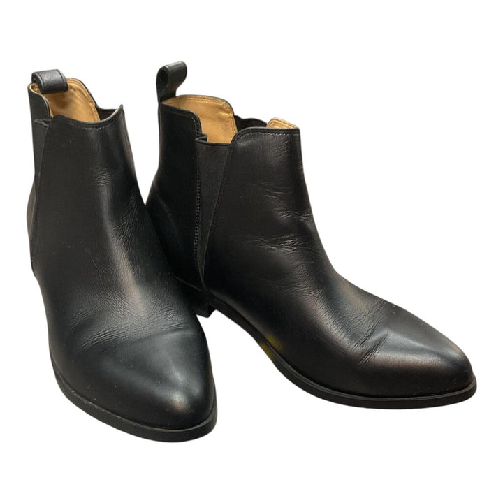 Nisolo (9) Black Hoodie Leather Bootie