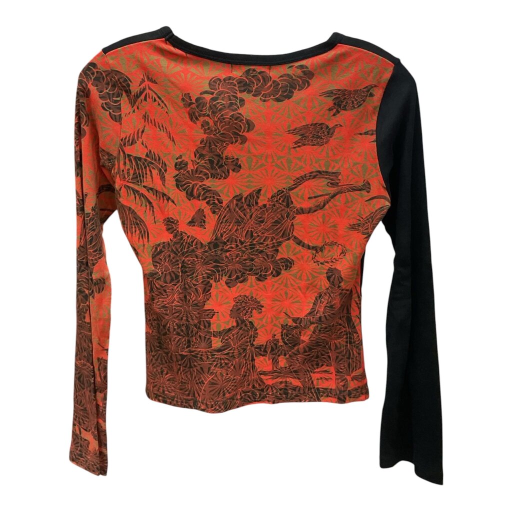 Custo Barcelona (2) Grey and Black LS Tee