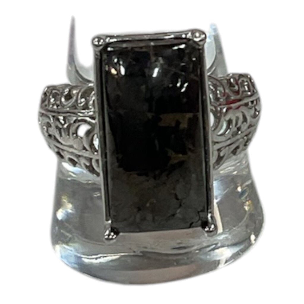 Vintage Style Sterling Silver Cocktail Ring