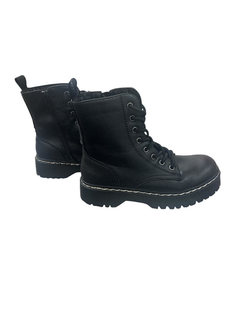 Sincerely Jules (6.5) Black Combat Boots