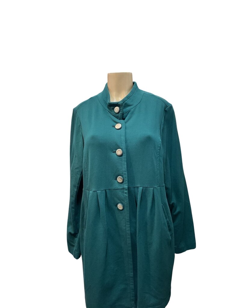 Motto (XL) Teal Peacoat Blazer