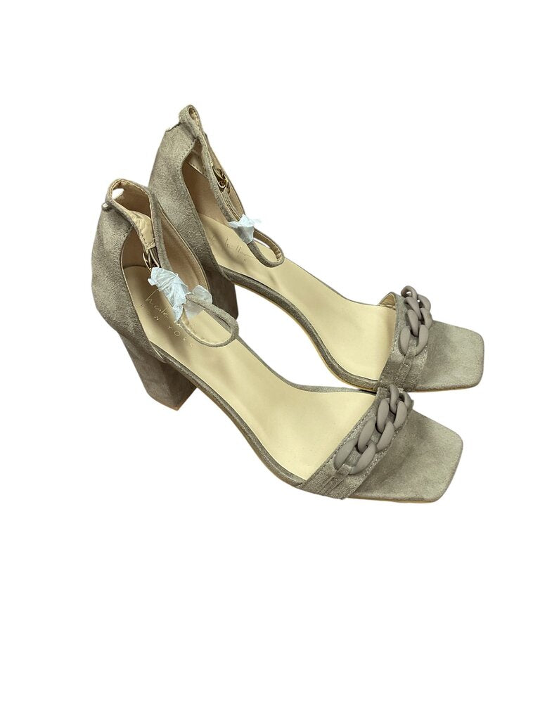 Nicole Miller (10) Camel Block Sandal