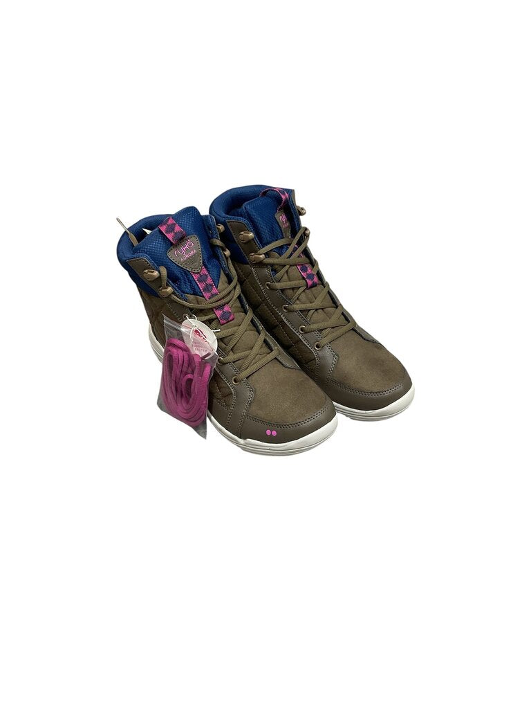 Ryka (9.5) NEW Water Repellent and Pink Aurora Hiking Boots