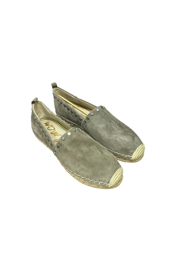 Sam Edelman NEW (9.5) Flint Grey Suede Loafer
