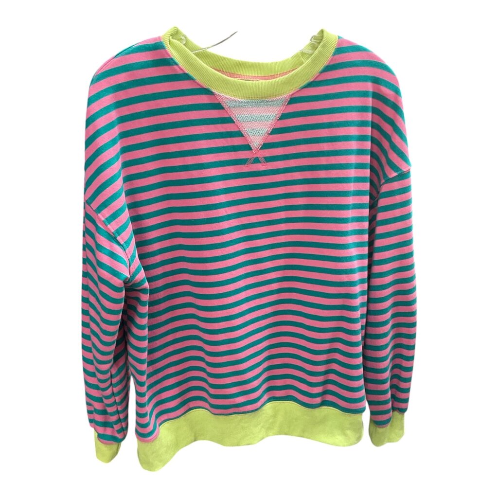 PinkGreen (Med) Crew Neck Sweat shirt