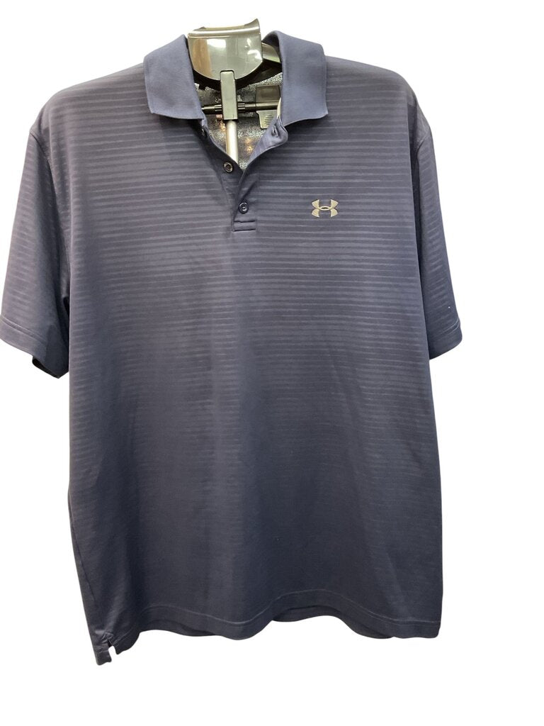Underarmour (XL) Blue SS Polo Men's