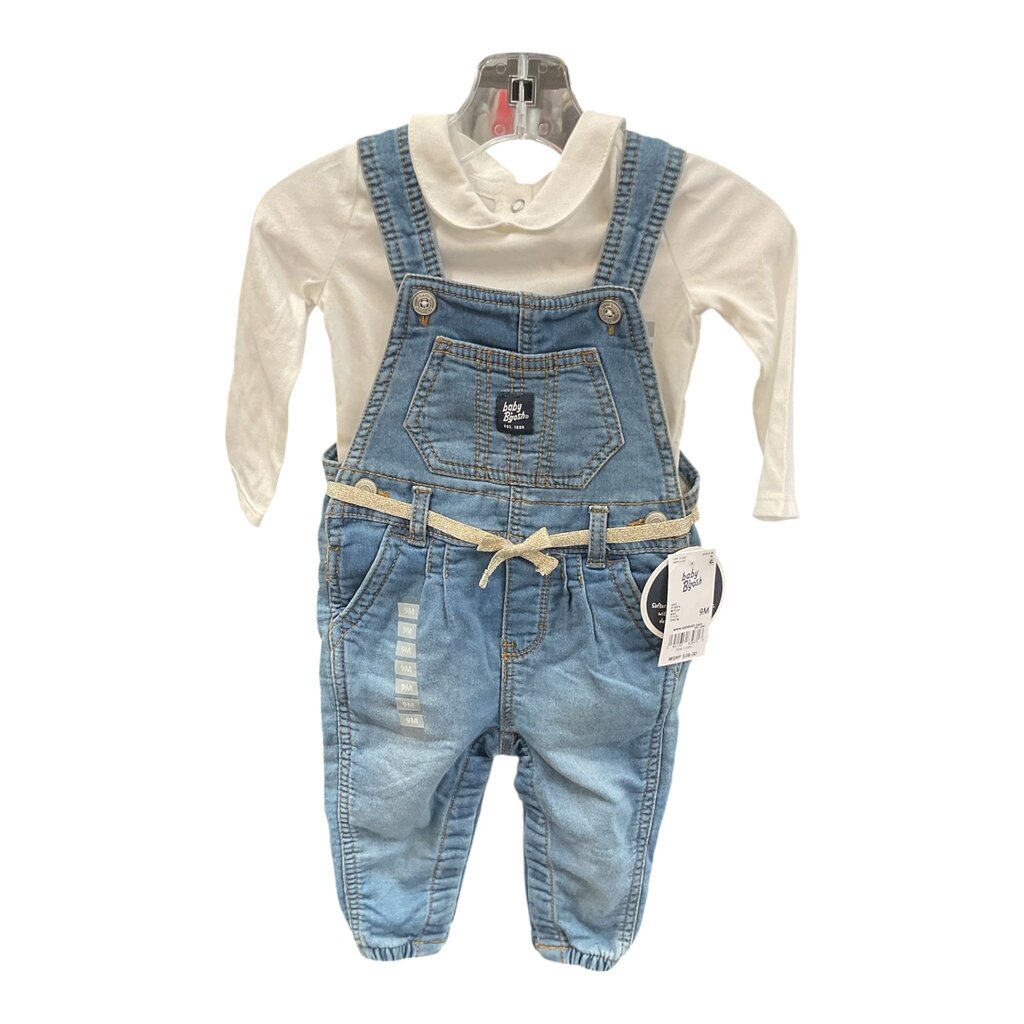Osh B Gosh (NEW-9MOS) 9MTurtlenck and Overalls