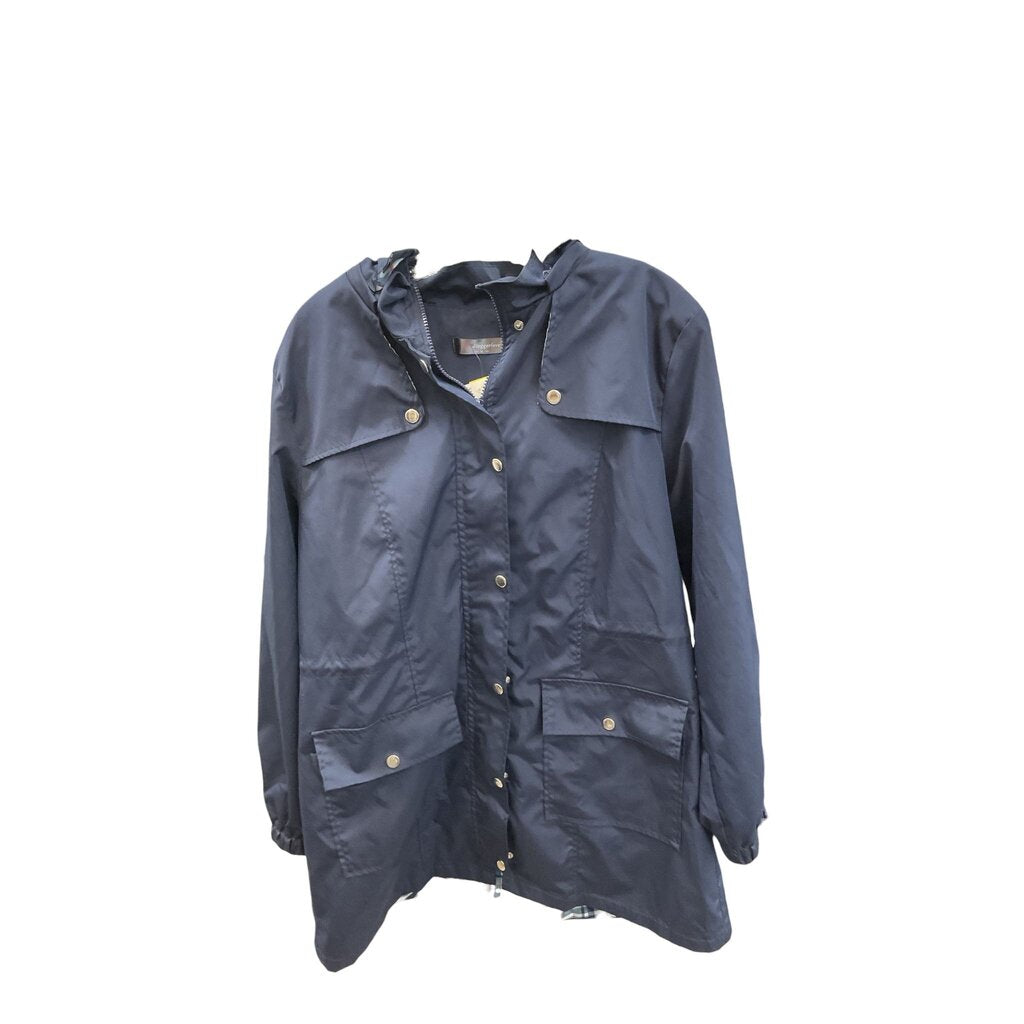 Bloggerlove (XL) Blue Fall Jacket