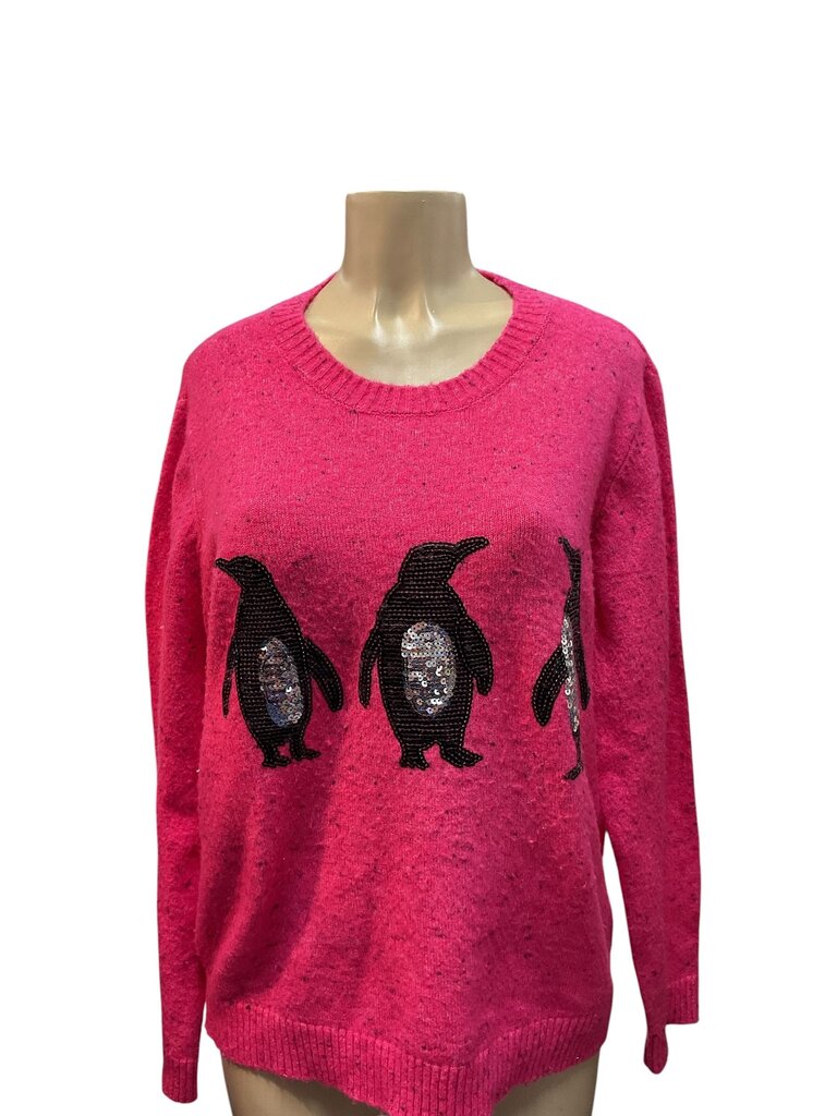 Karen Scott (PXL) Pink Pigeon Sweater