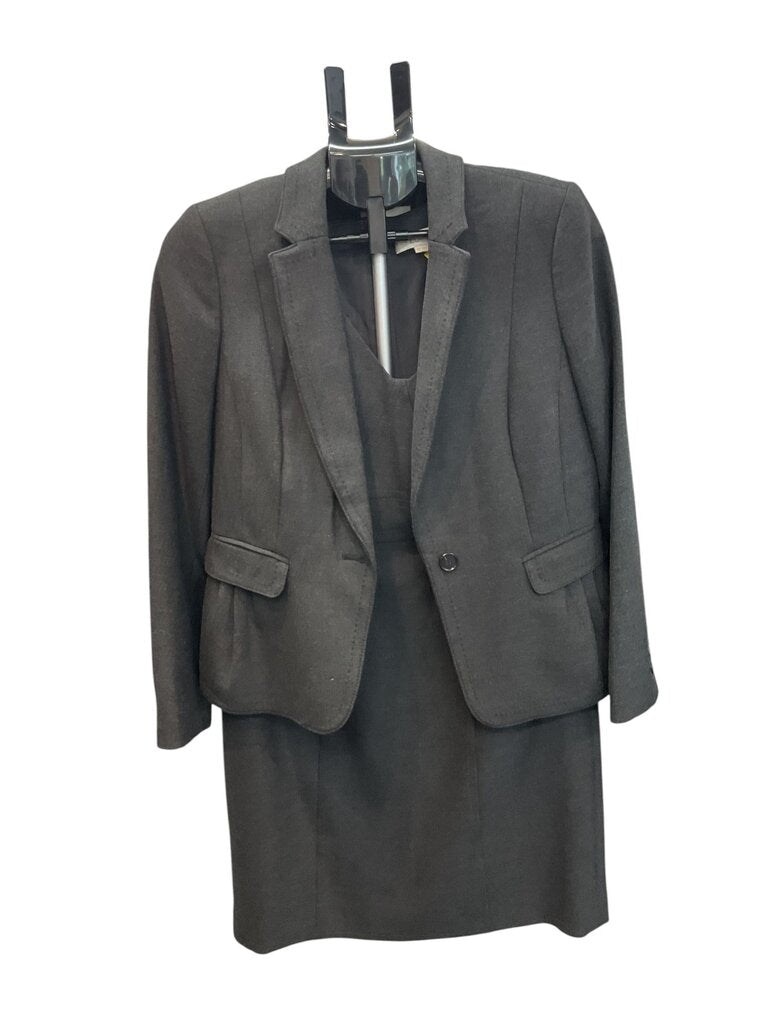 Loft (10P) GreyTwo Piece Dress w/Jacket