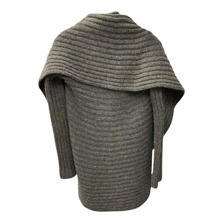 Ralph Lauren (L) GRAY OPEN FRONT CARDIGAN