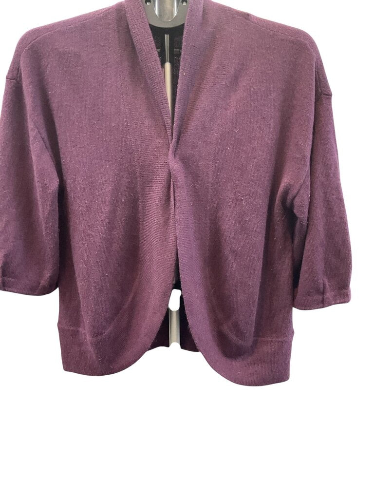 Ann Taylor Loft (MED) Purple Cardigan
