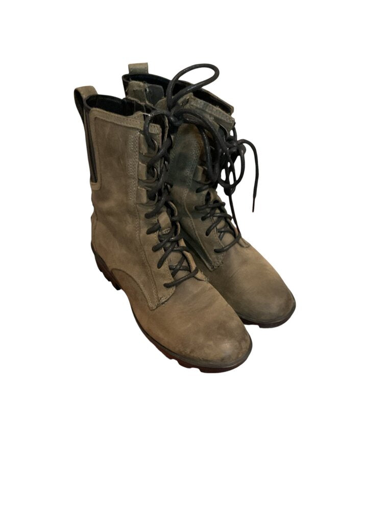 Sorel Waterproof (7.5) Green Combat Water Boots