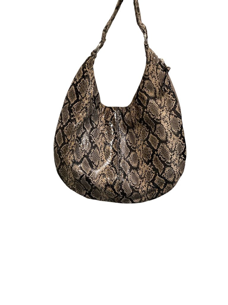 Hobo Originals Snakeprint Shoulder Bag