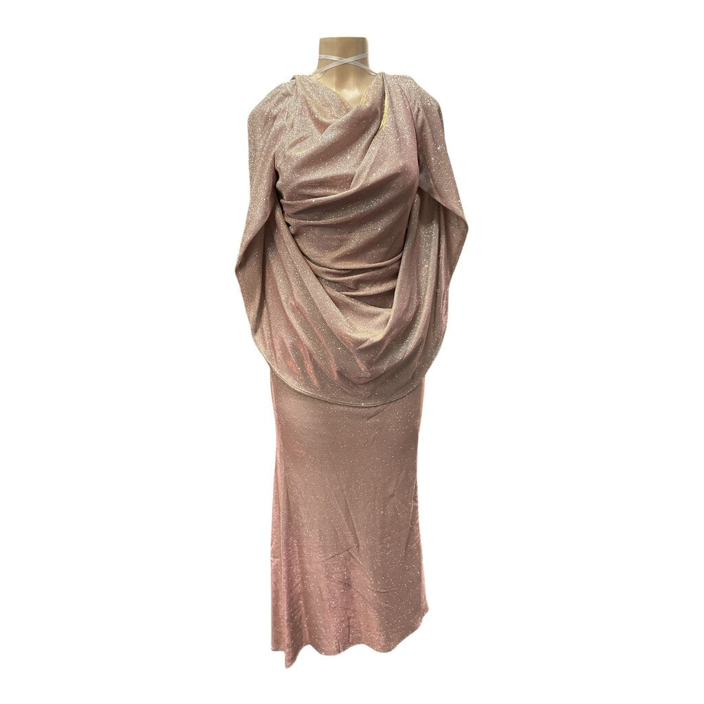 Betsy and Adam (12p) Pink Bedazzled Dress Formal