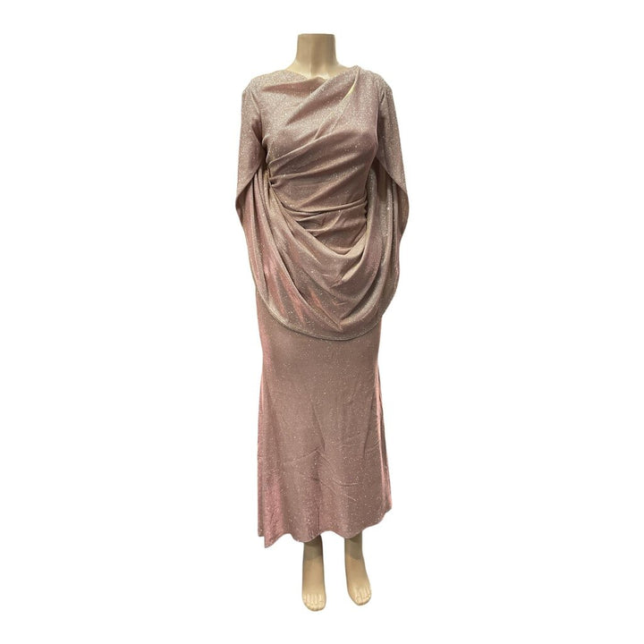 Betsy and Adam (12p) Pink Bedazzled Dress Formal