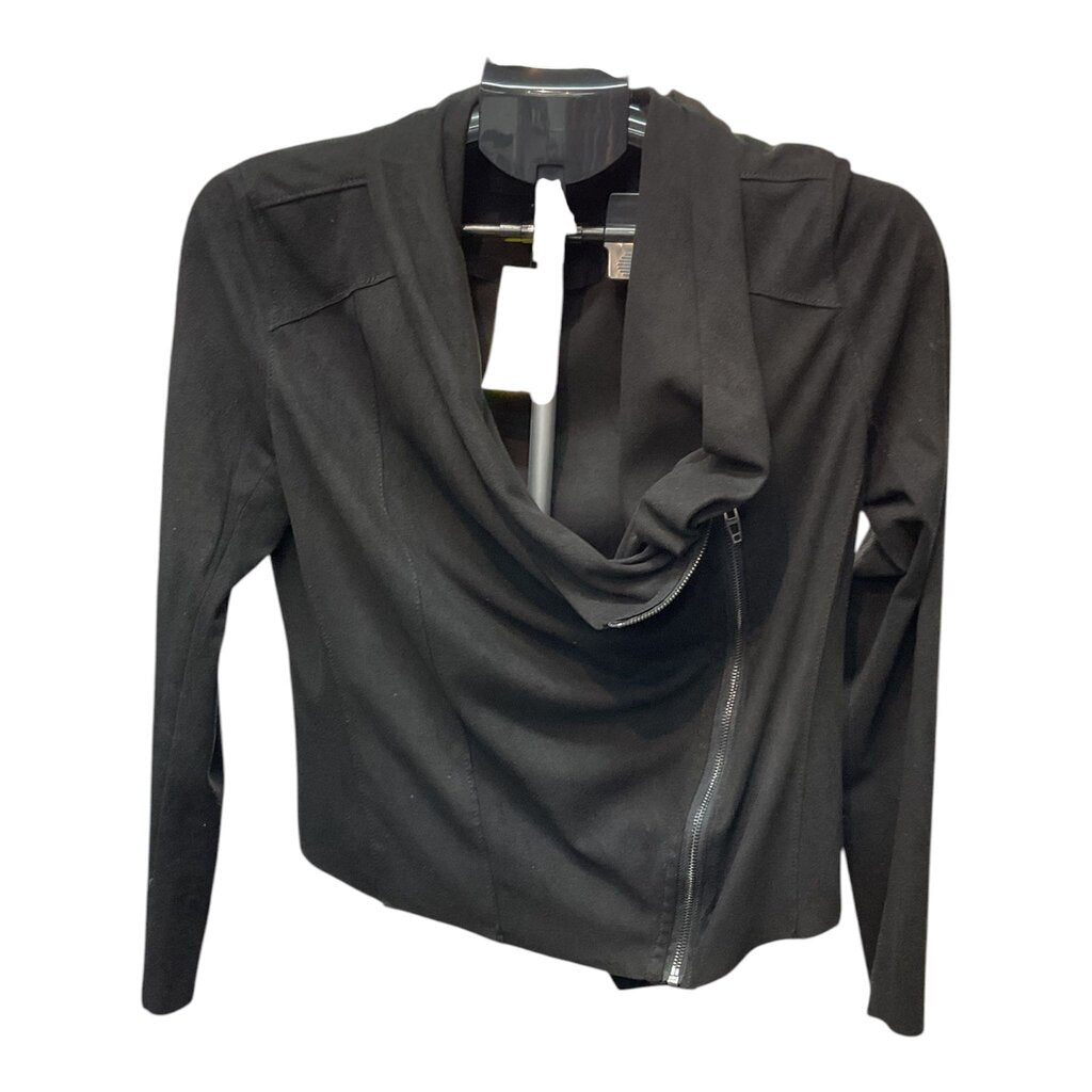 Blank NYC (Med) Black Faux Suede Jacket