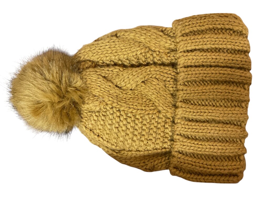 Wool Pom Pom Hat