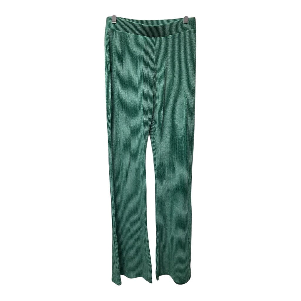 Green Ribbed NEW (Large) Pants