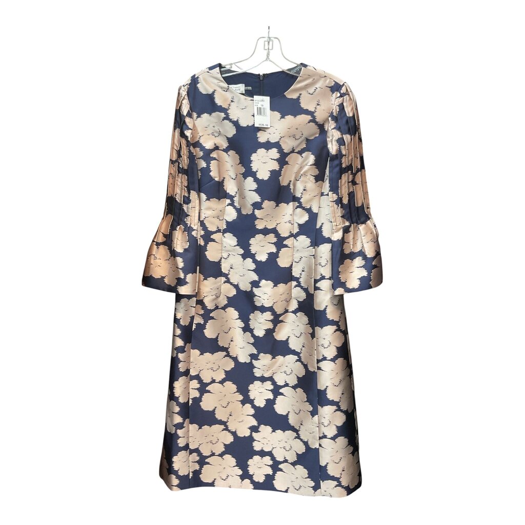 Terri Jon (10) Blue and Pink Ruffled Dress NEW