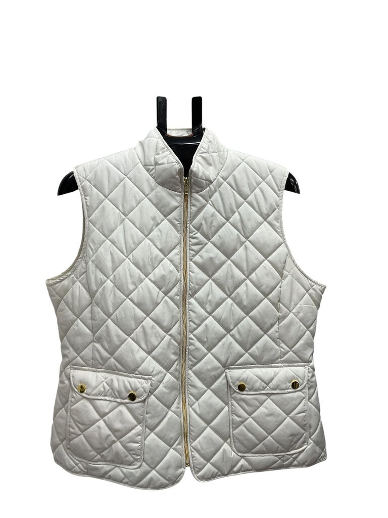 St. Johns Bay (XL) Cream Puffer Vest