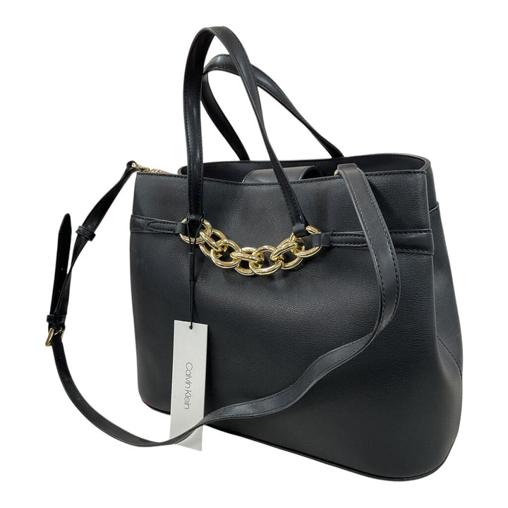 Calvin Klein NEW Evelyn Hodarzti Black Shoulder Bag