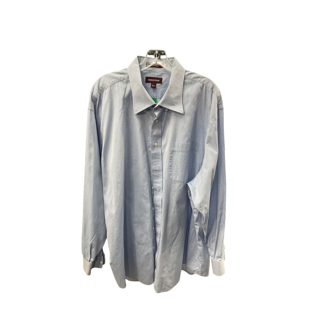 Nordstrom (19-36) Blue Button Down Dress Shirt