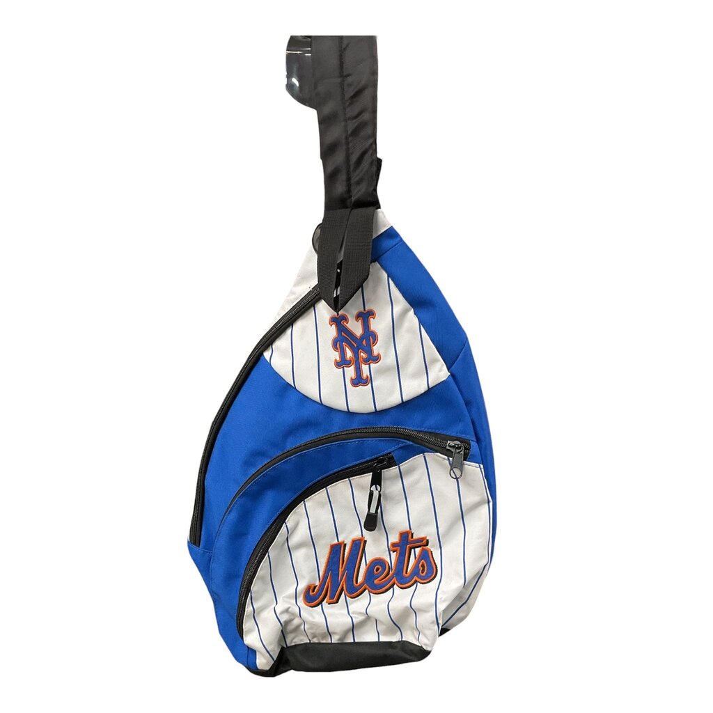 NY Mets Blue/White/Orange One Shoulder BackPack