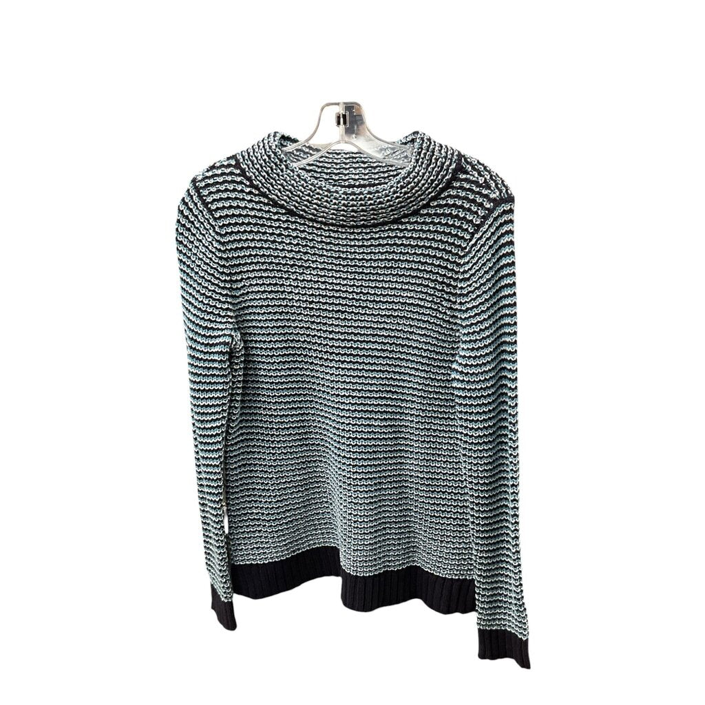 Liz Claiborne NEW (Med) Blue and White Sweater