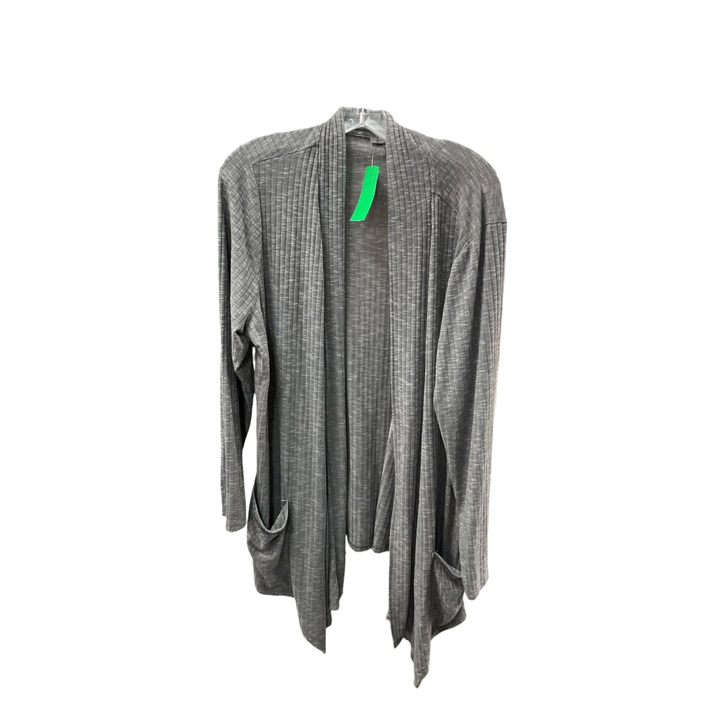 Lisa Rinna Collection (XL) Grey Cardigan
