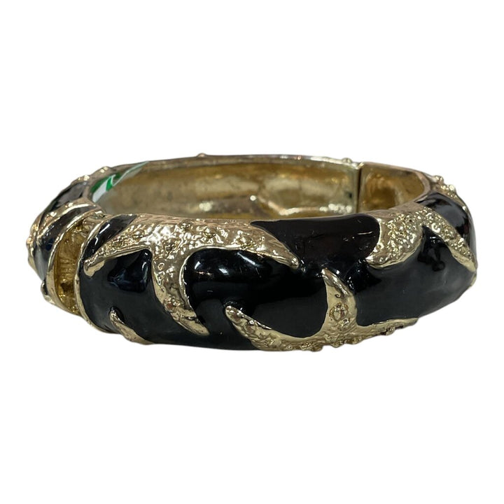 Gold and Black Bangle Vintage
