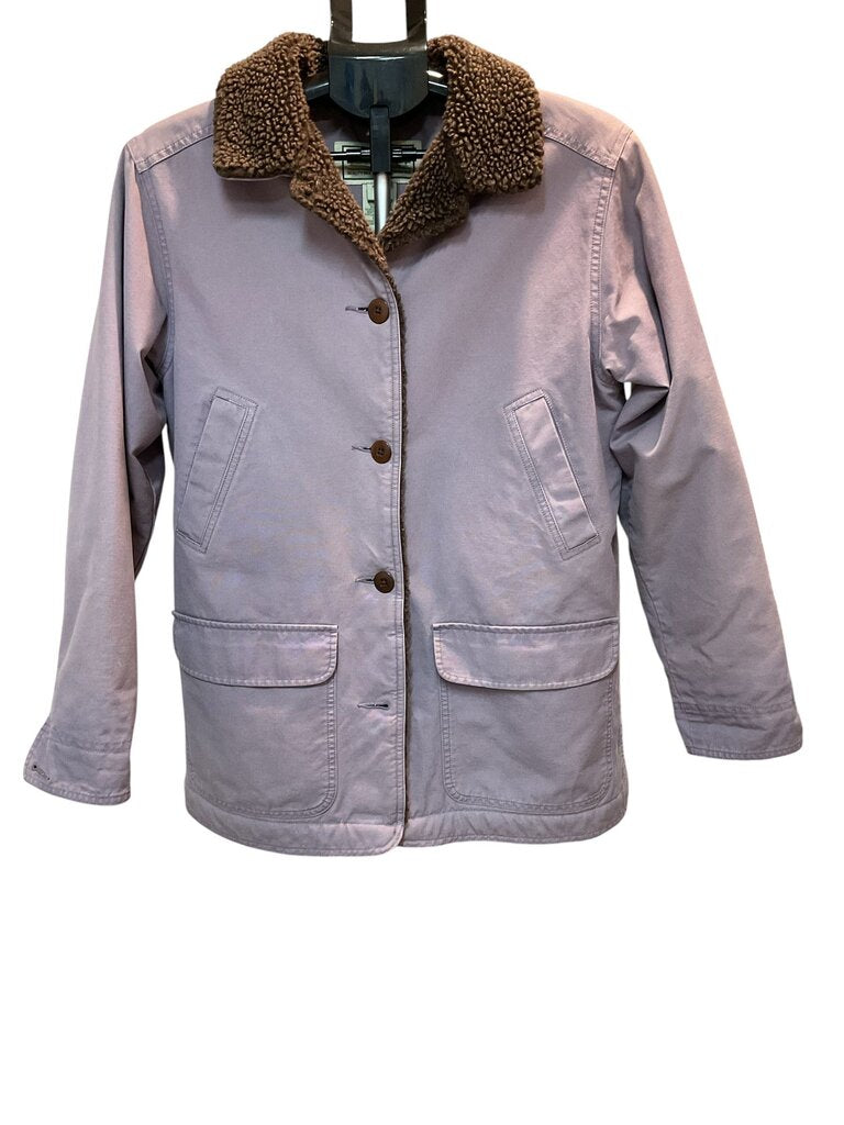 Lands End (Med) Purple w/Brown Shearling Interior