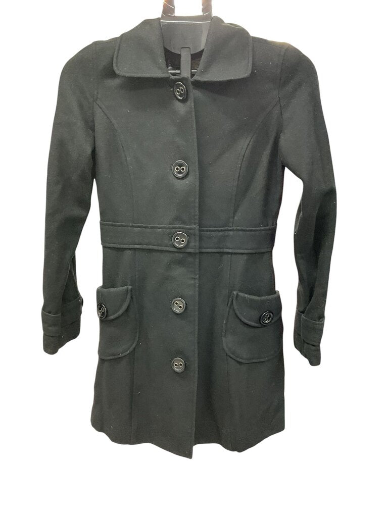 Tulle (XS) Black Peacoat Long