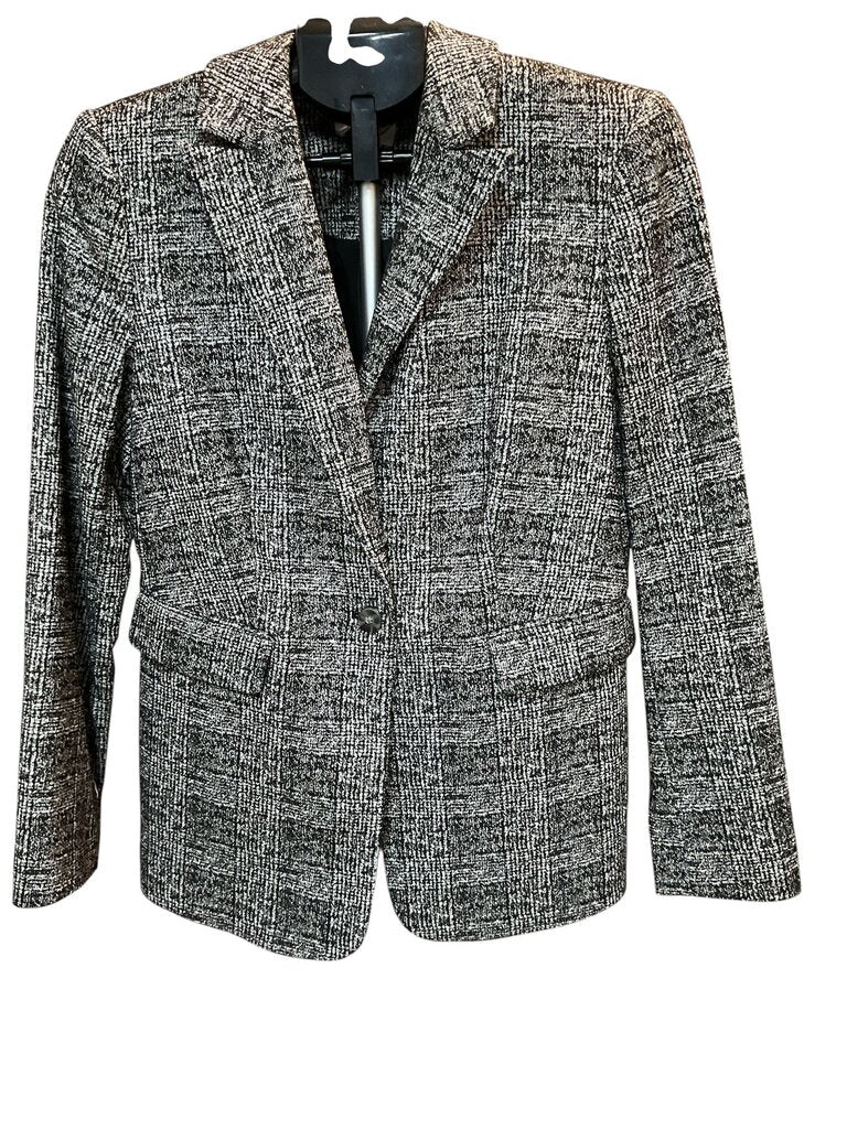 Nine West (4) Black and White Blazer