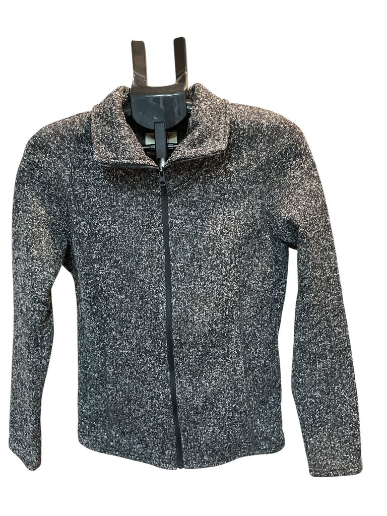 Faded Glory (Small) Grey Zippered Jacket