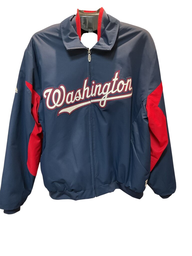 Magestic (Large) Blue and Red Nationals Jacket